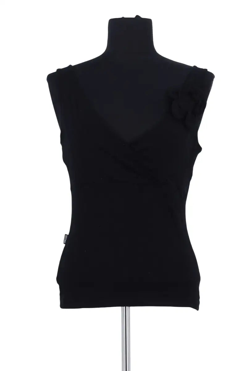 Top sans manche Moschino Noir en Viscose, taille XS - Seconde Main