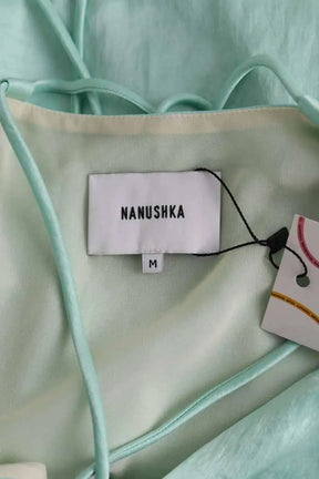 Top sans manche Nanushka Vert en Synthétique