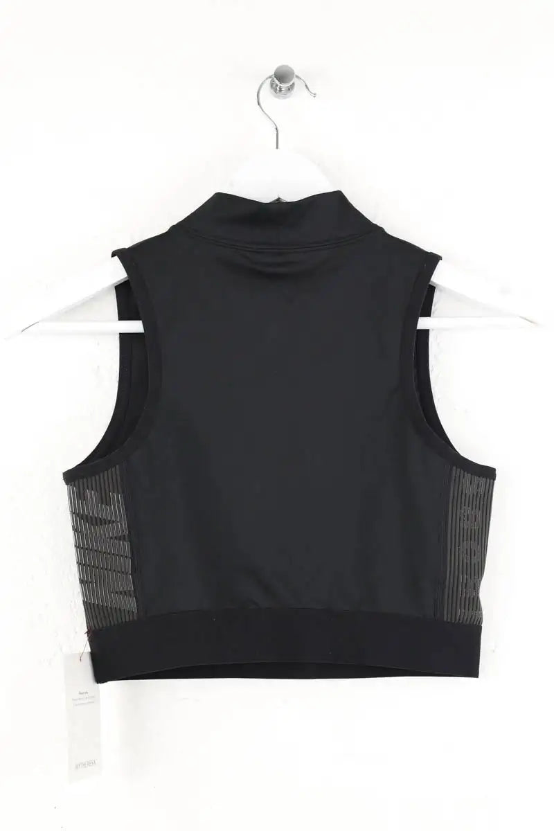 Top sans manche Nike Noir en Polyester