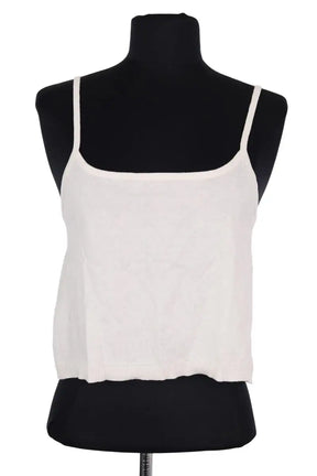 Top sans manche Officine Générale Blanc en Coton, taille L - Seconde Main
