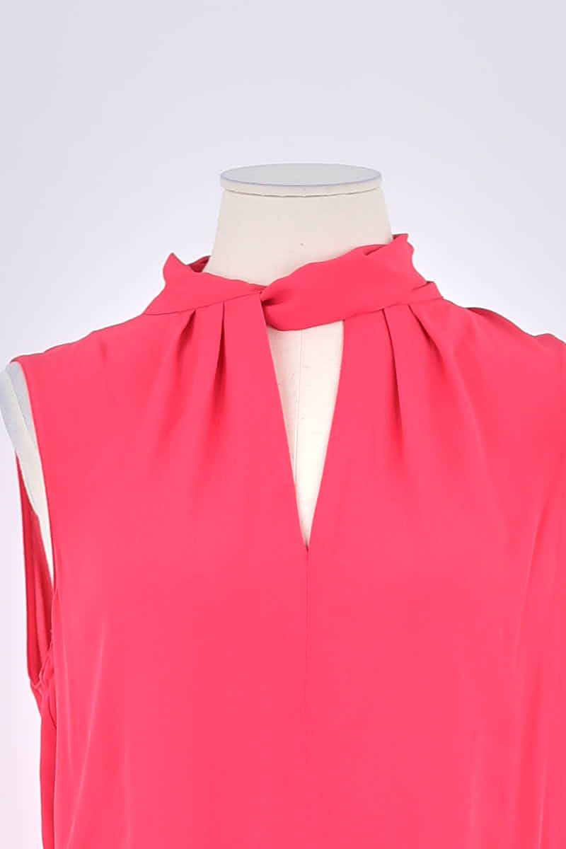 Top sans manche Patrizia Pepe Rose en Viscose