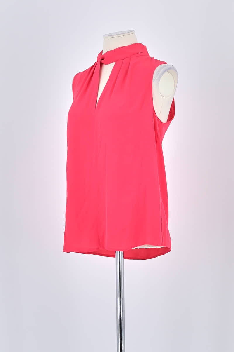 Top sans manche Patrizia Pepe Rose en Viscose