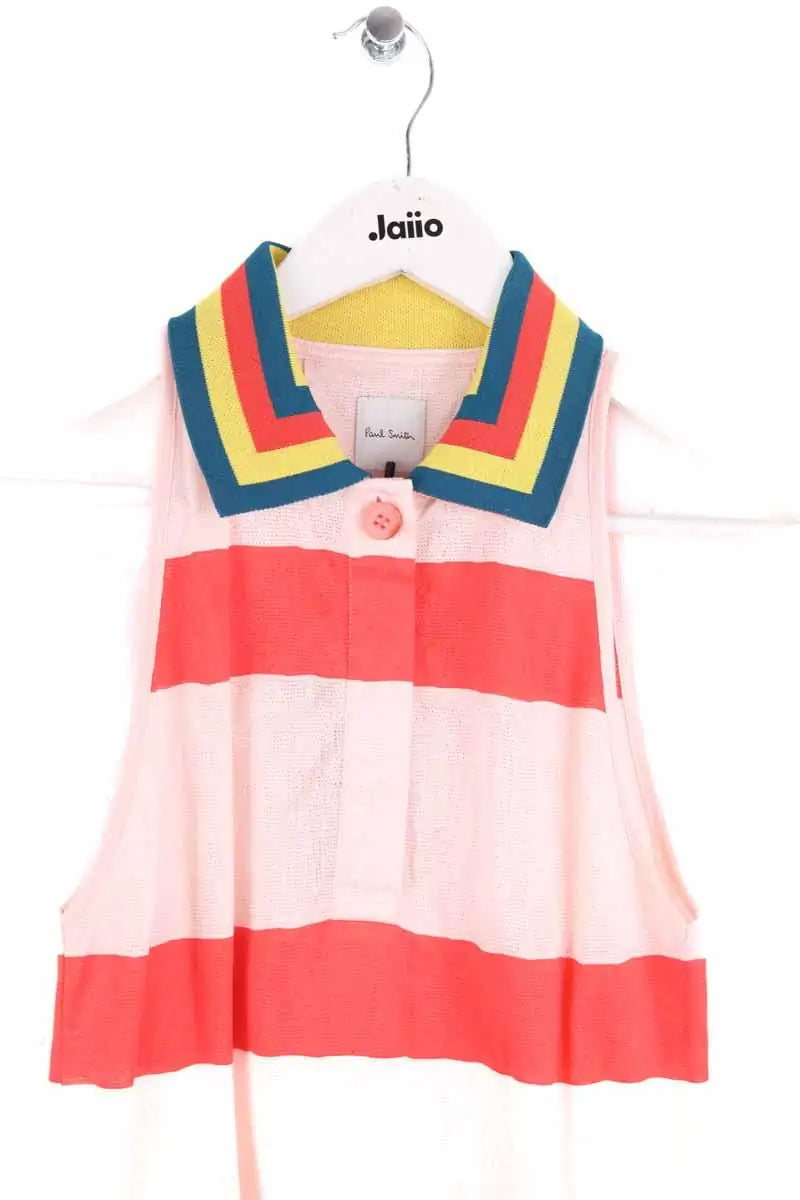 Top sans manche Paul Smith Rose en Coton