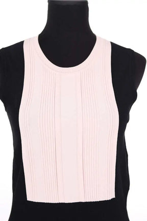 Top sans manche Paule Ka Noir en Viscose