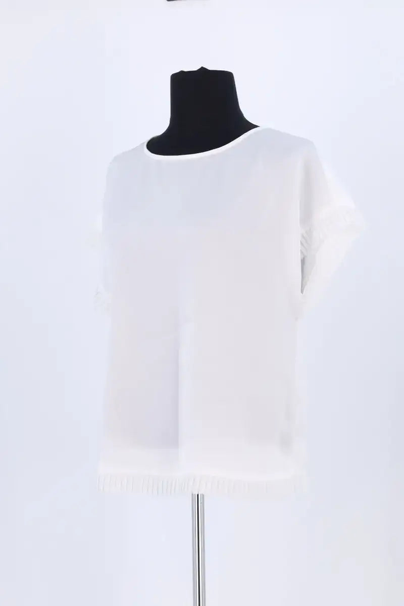 Top sans manche Pinko Blanc en Synthétique