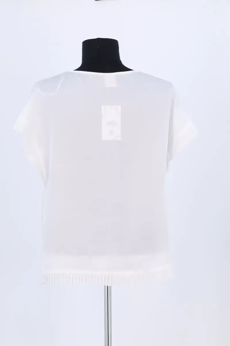 Top sans manche Pinko Blanc en Synthétique
