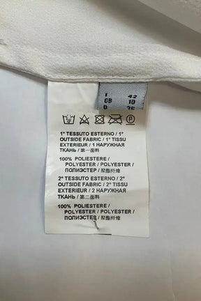 Top sans manche Pinko Blanc en Synthétique