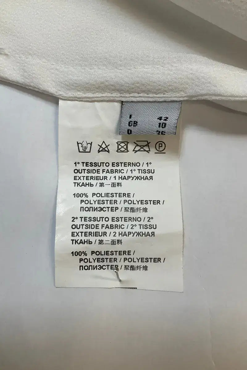 Top sans manche Pinko Blanc en Synthétique