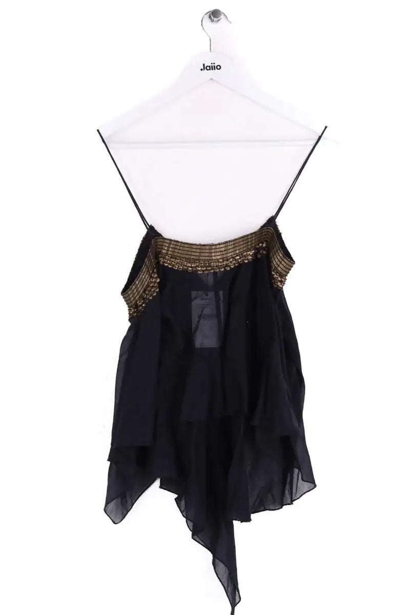 Top sans manche Pinko Noir en Coton
