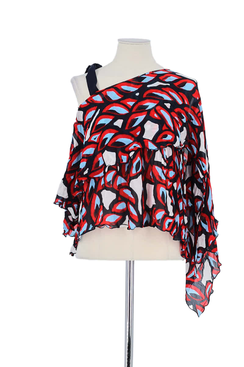 Top sans manche Pinko Rouge en Coton, taille XS - Seconde Main