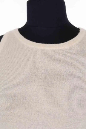 Top sans manche Prada Beige en Cachemire