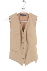 Top sans manche Ralph Lauren Beige en Coton, taille M - Seconde Main