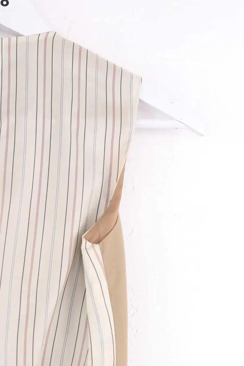 Top sans manche Ralph Lauren Beige en Coton