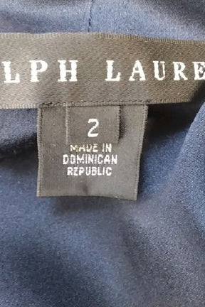 Top sans manche Ralph Lauren Bleu en Laine