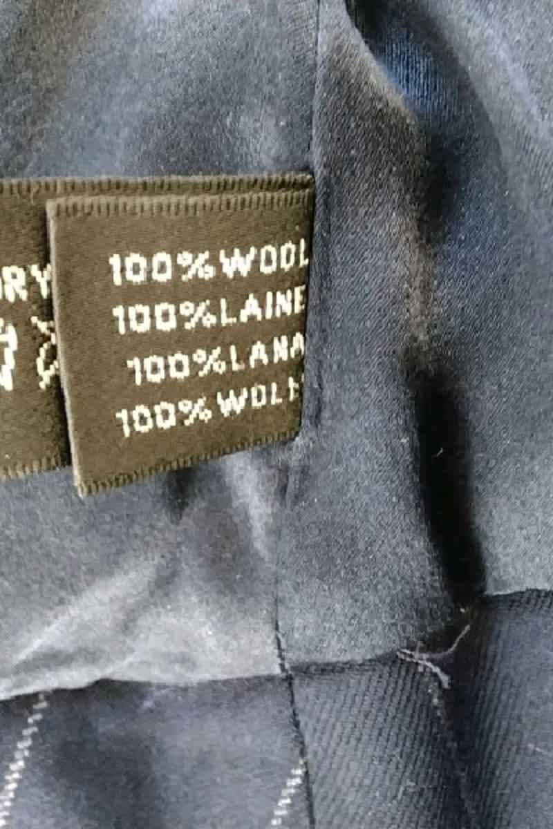 Top sans manche Ralph Lauren Bleu en Laine