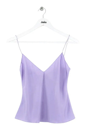 Top sans manche Ralph Lauren Violet en Soie, taille M - Seconde Main