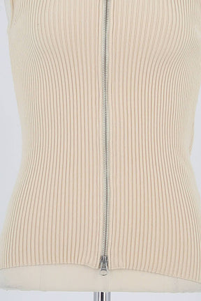 Top sans manche Samsoe Samsoe Beige en Viscose