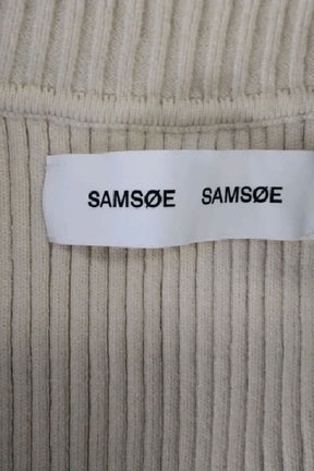 Top sans manche Samsoe Samsoe Beige en Viscose