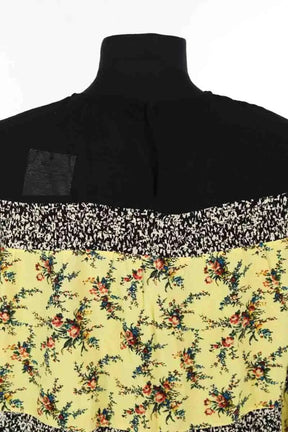 Top sans manche Sandro Jaune en Viscose