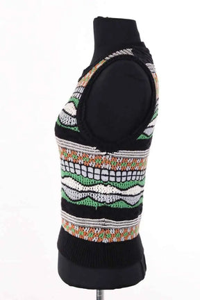 Top sans manche Sandro Multicolore en Coton