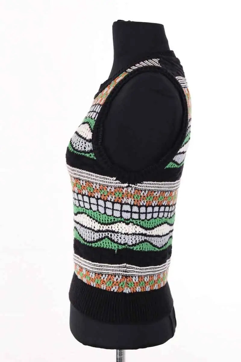 Top sans manche Sandro Multicolore en Coton