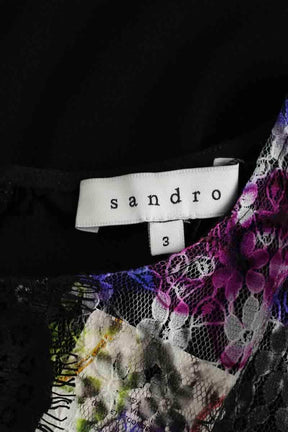 Top sans manche Sandro Multicolore en Polyamide