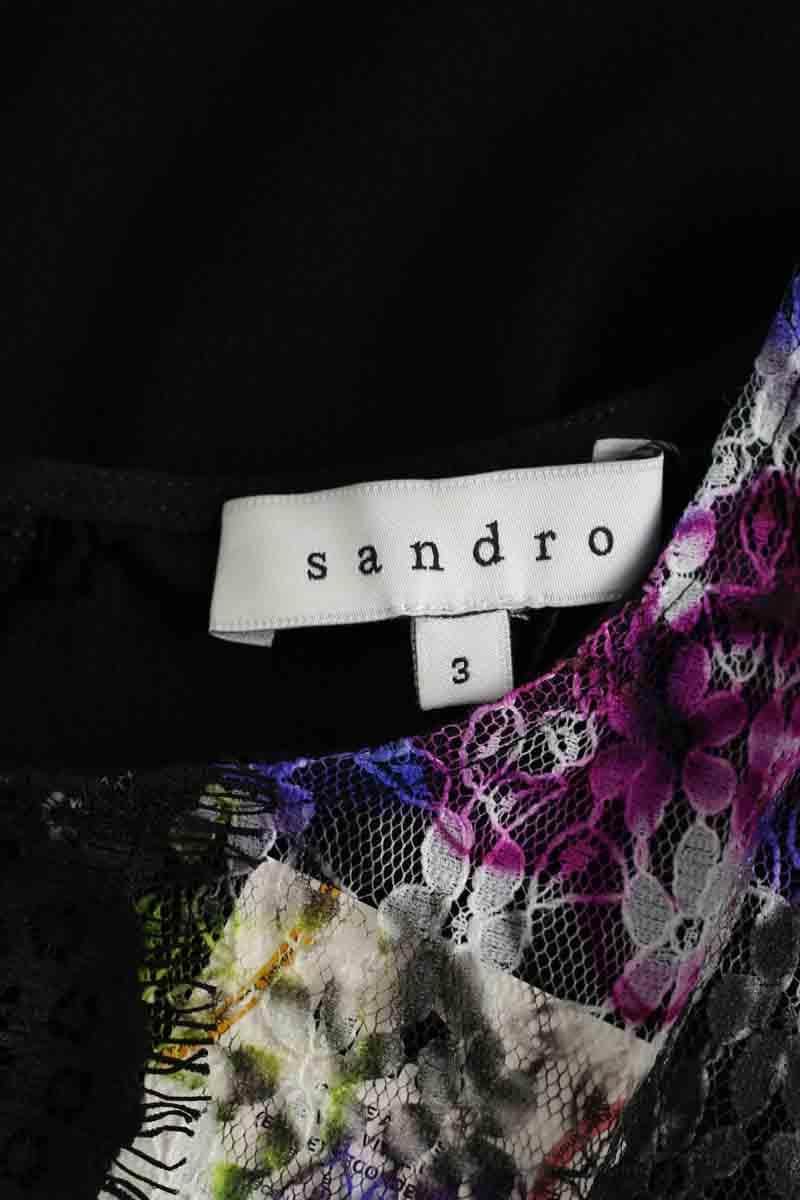 Top sans manche Sandro Multicolore en Polyamide