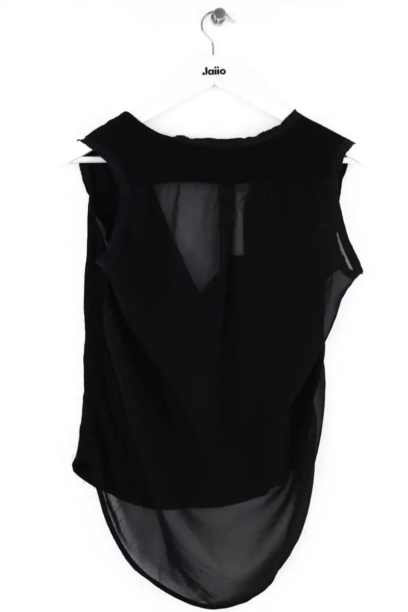 Top sans manche Sandro Noir en Synthétique
