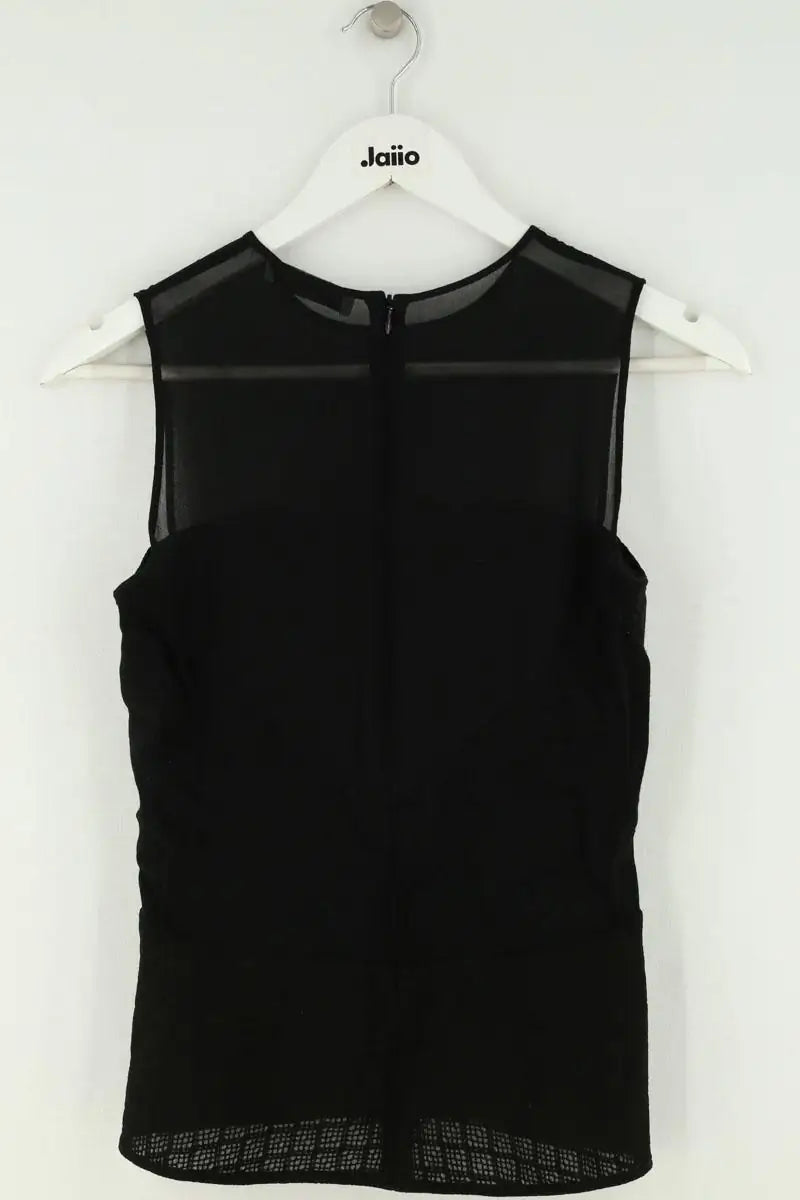 Top sans manche Sandro Noir en Synthétique