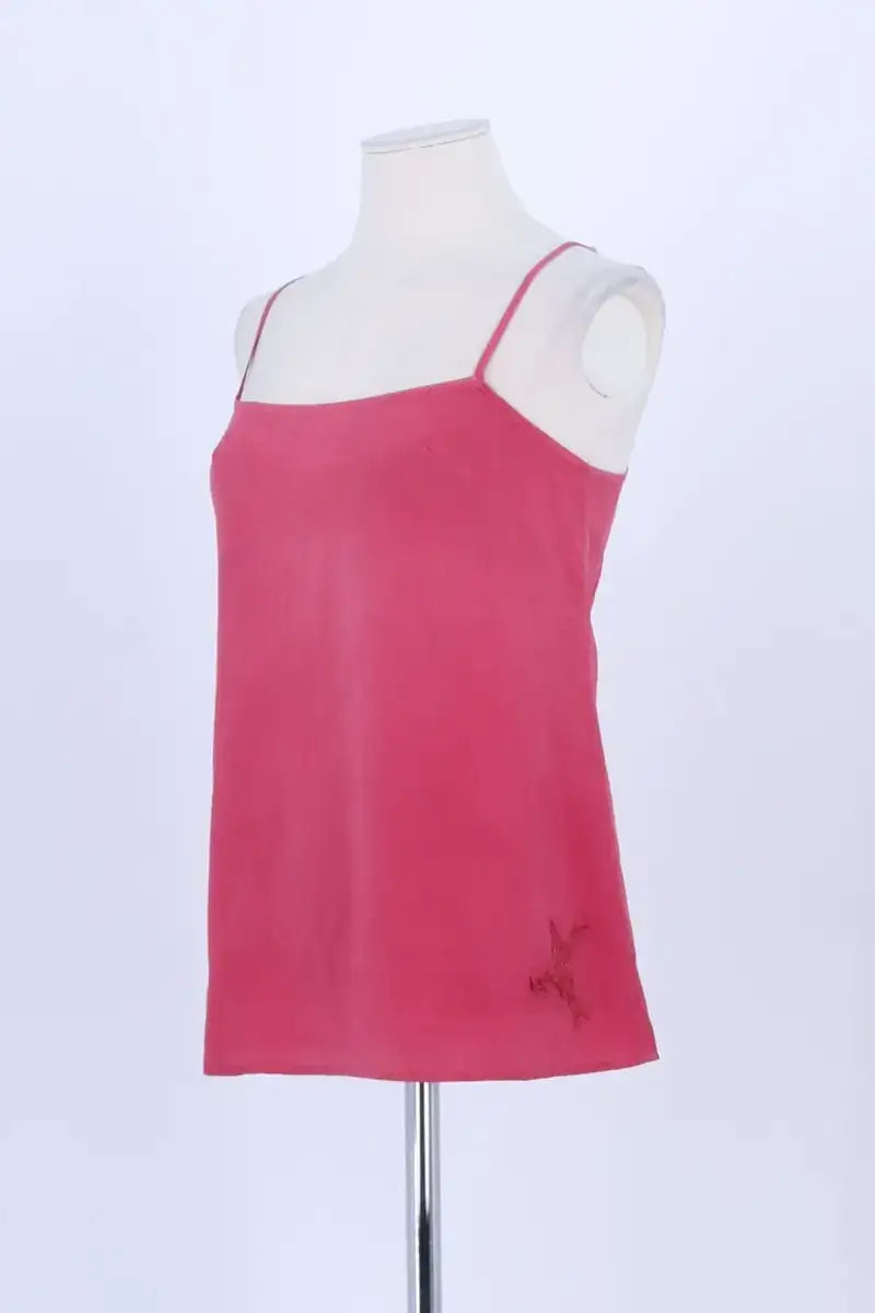 Top sans manche Sandro Rose en Soie