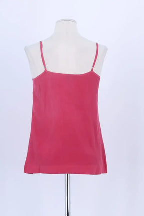 Top sans manche Sandro Rose en Soie