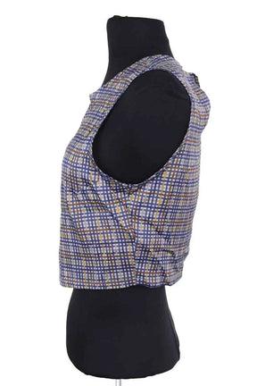 Top sans manche Sessun Laou Bleu en Viscose