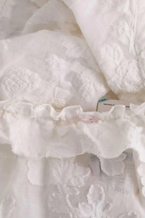 Top sans manche Sézane Blanc en Coton