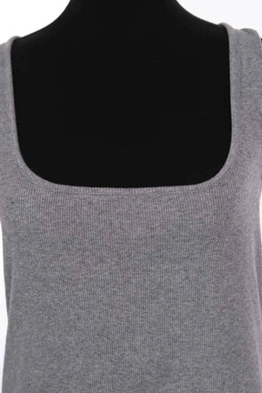 Top sans manche Sézane Gris en Coton