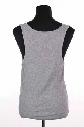 Top sans manche Sézane Gris en Coton