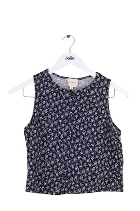 Top sans manche Sézane Marine en Coton, taille XS - Seconde Main