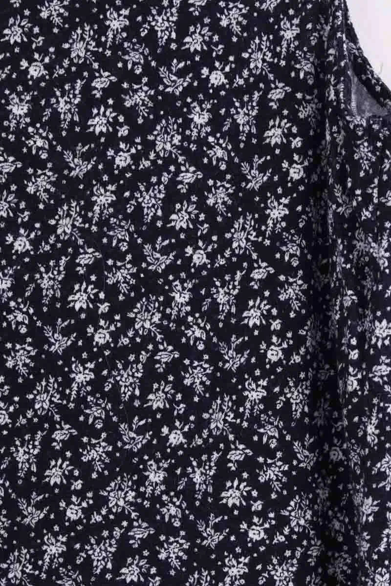 Top sans manche Sézane Marine en Coton