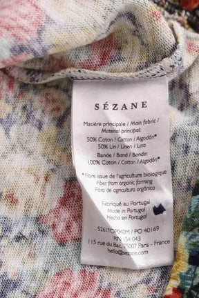 Top sans manche Sézane Multicolore en Coton