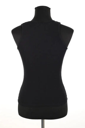 Top sans manche Sézane Noir en Coton