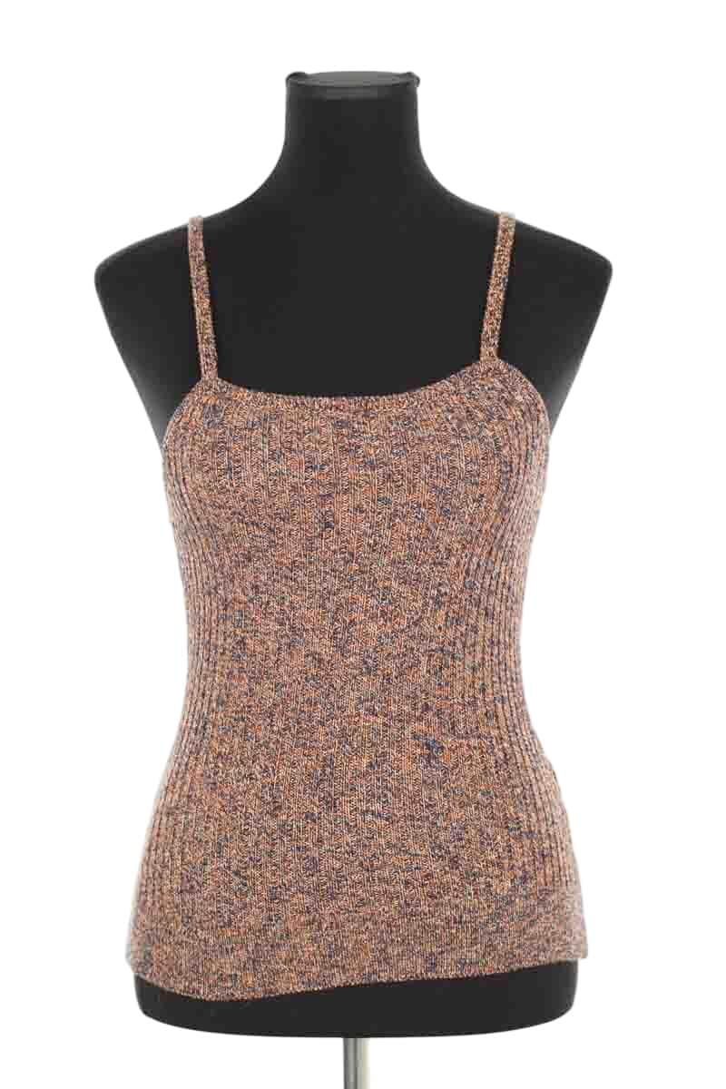 Top sans manche Sézane Orange en Coton, taille S - Seconde Main