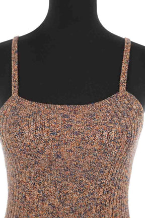 Top sans manche Sézane Orange en Coton