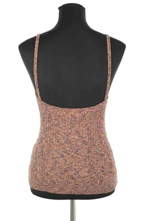 Top sans manche Sézane Orange en Coton