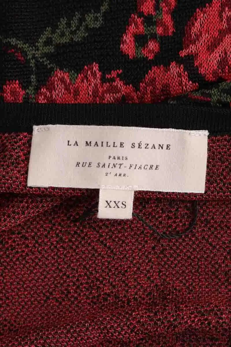 Top sans manche Sézane Rouge en Viscose