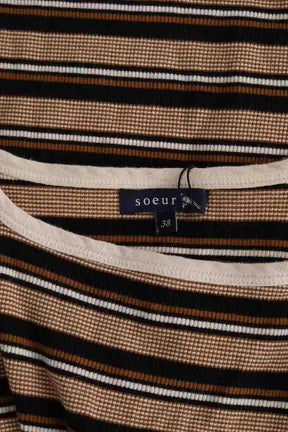 Top sans manche Soeur Beige en Coton