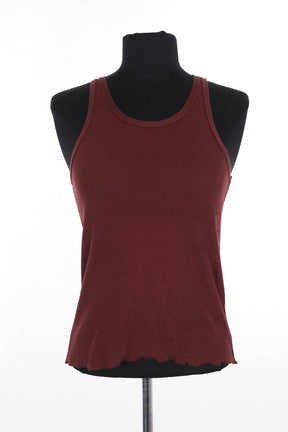Top sans manche Soeur Bordeaux en Coton, taille S - Seconde Main