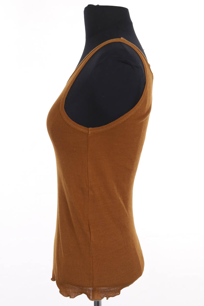 Top sans manche Soeur Camel en Coton
