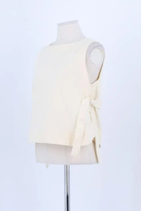 Top sans manche Soeur Ecru en Coton
