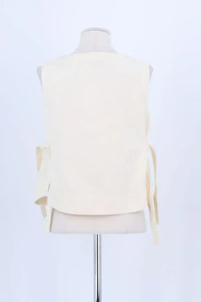 Top sans manche Soeur Ecru en Coton