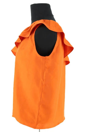 Top sans manche Soeur Orange en Synthétique