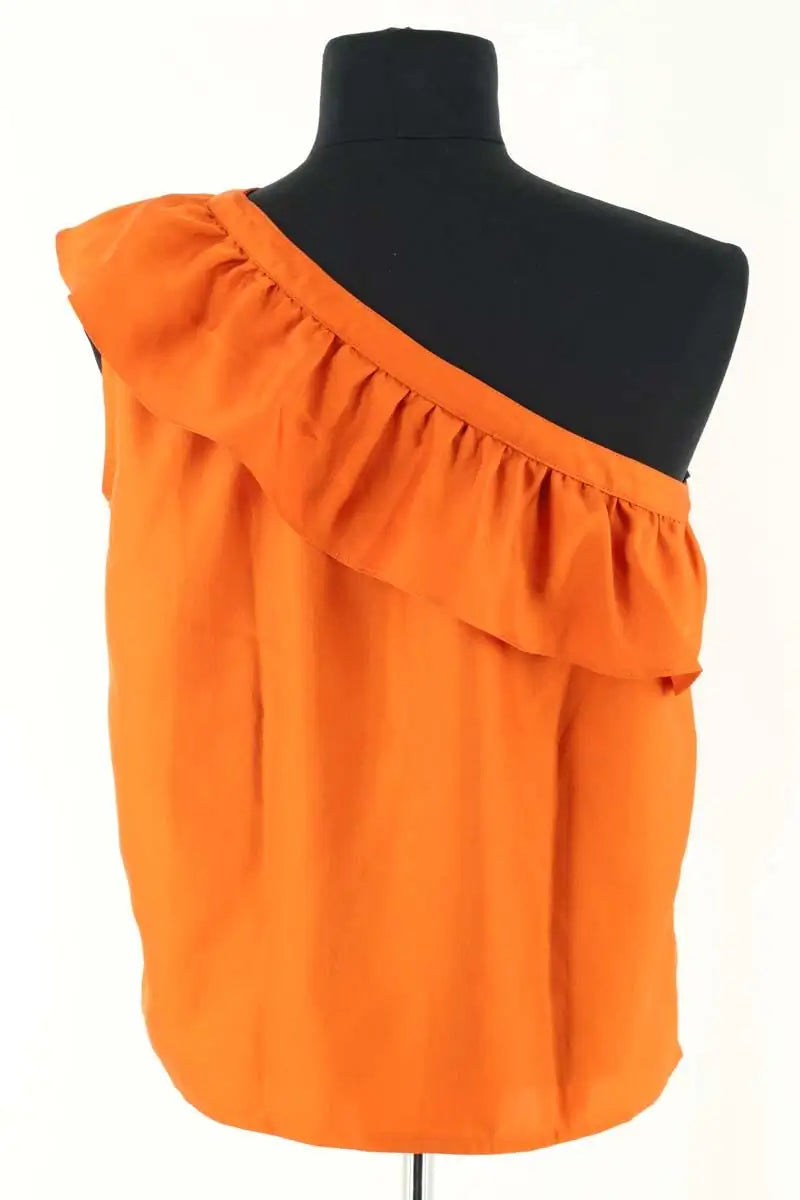 Top sans manche Soeur Orange en Synthétique